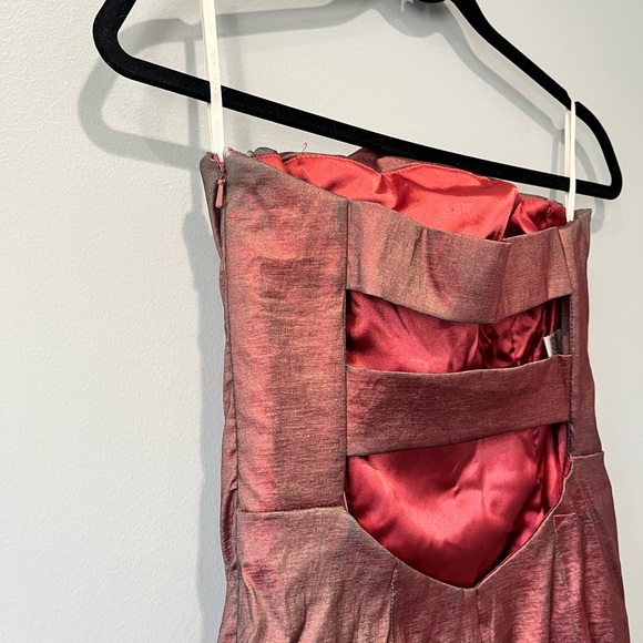 Jessica McClintock Strapless Dress, Size 10 - Picture 4 of 7